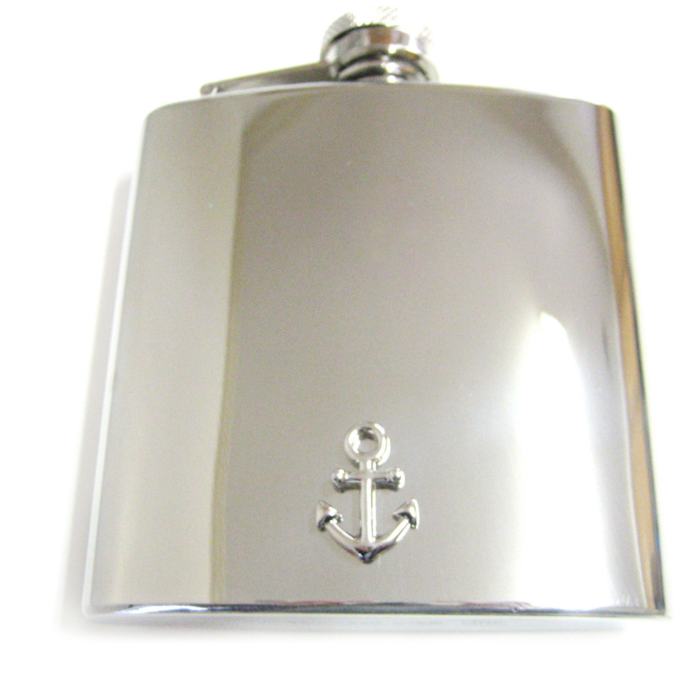 Ship Anchor Nautical Flask